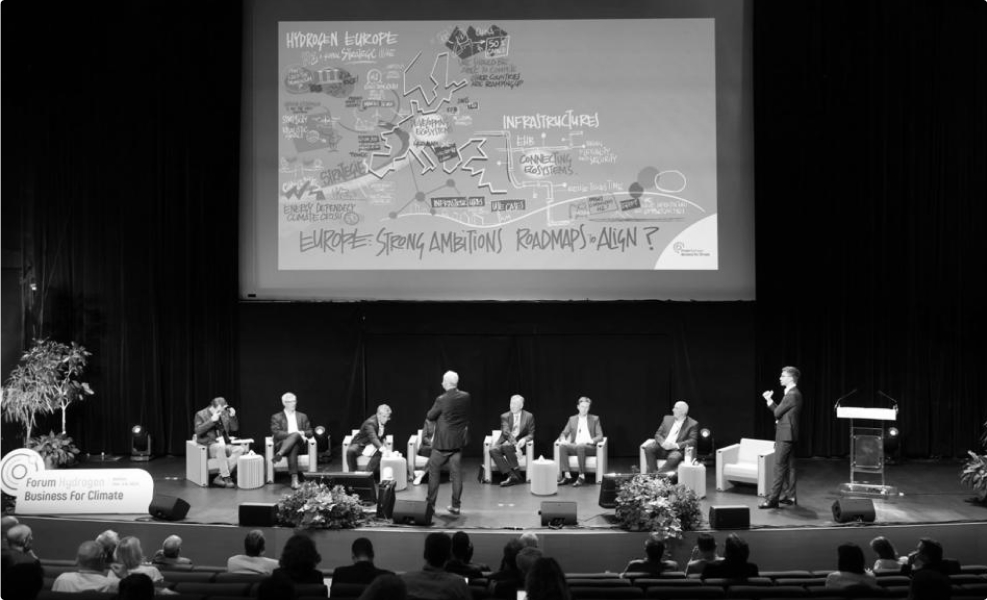 Forum Hydrogen Business for Climate collaborative session with stakeholders